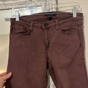 Flying Monkey Women's Maroon Skinny Jeans